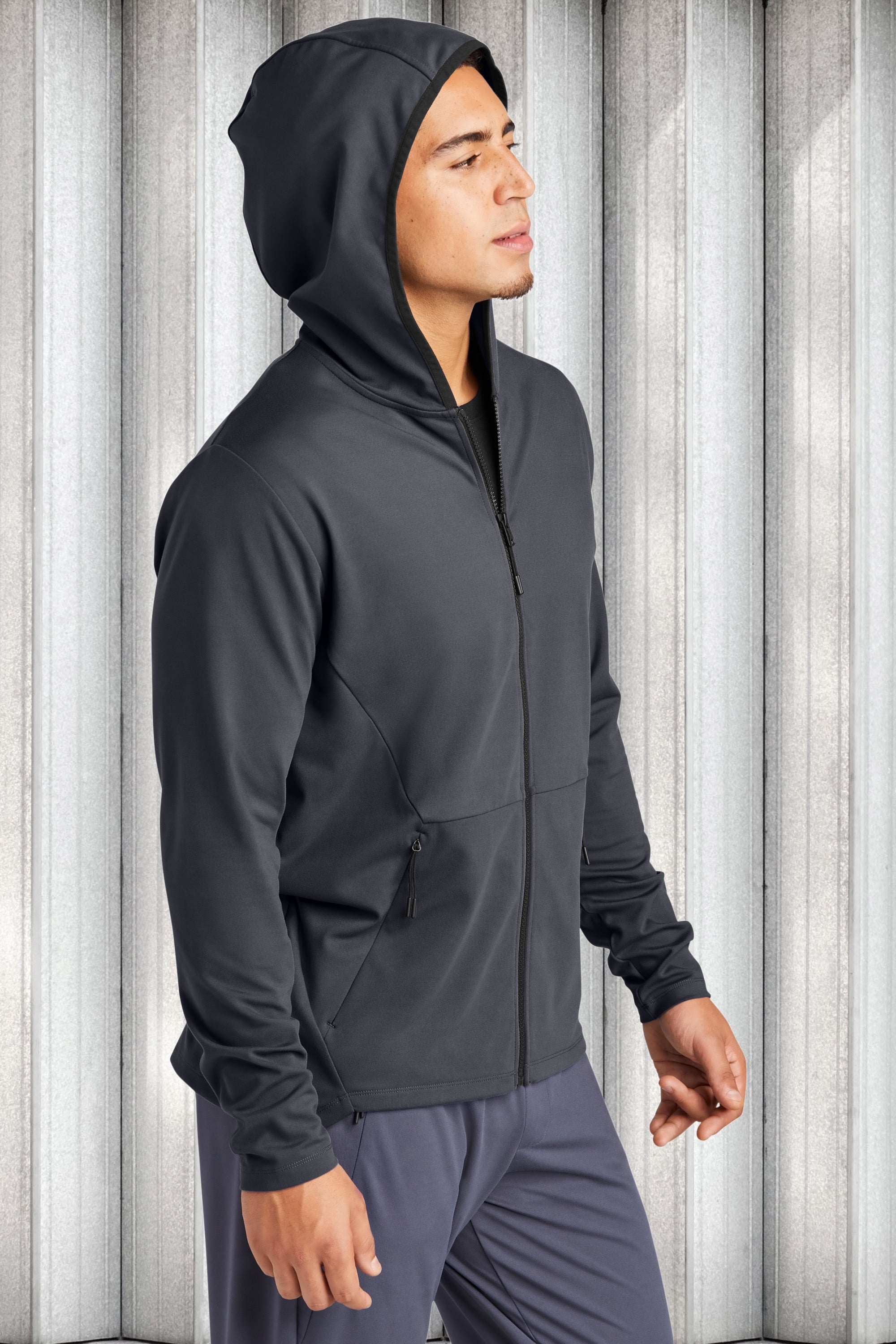 Sport-Tek® Circuit Hooded Full-Zip