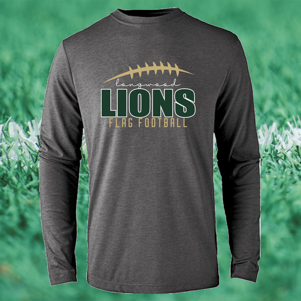 Gymtech Wicking Long Sleeve T-Shirt -Adult - FLAG FOOTBALL