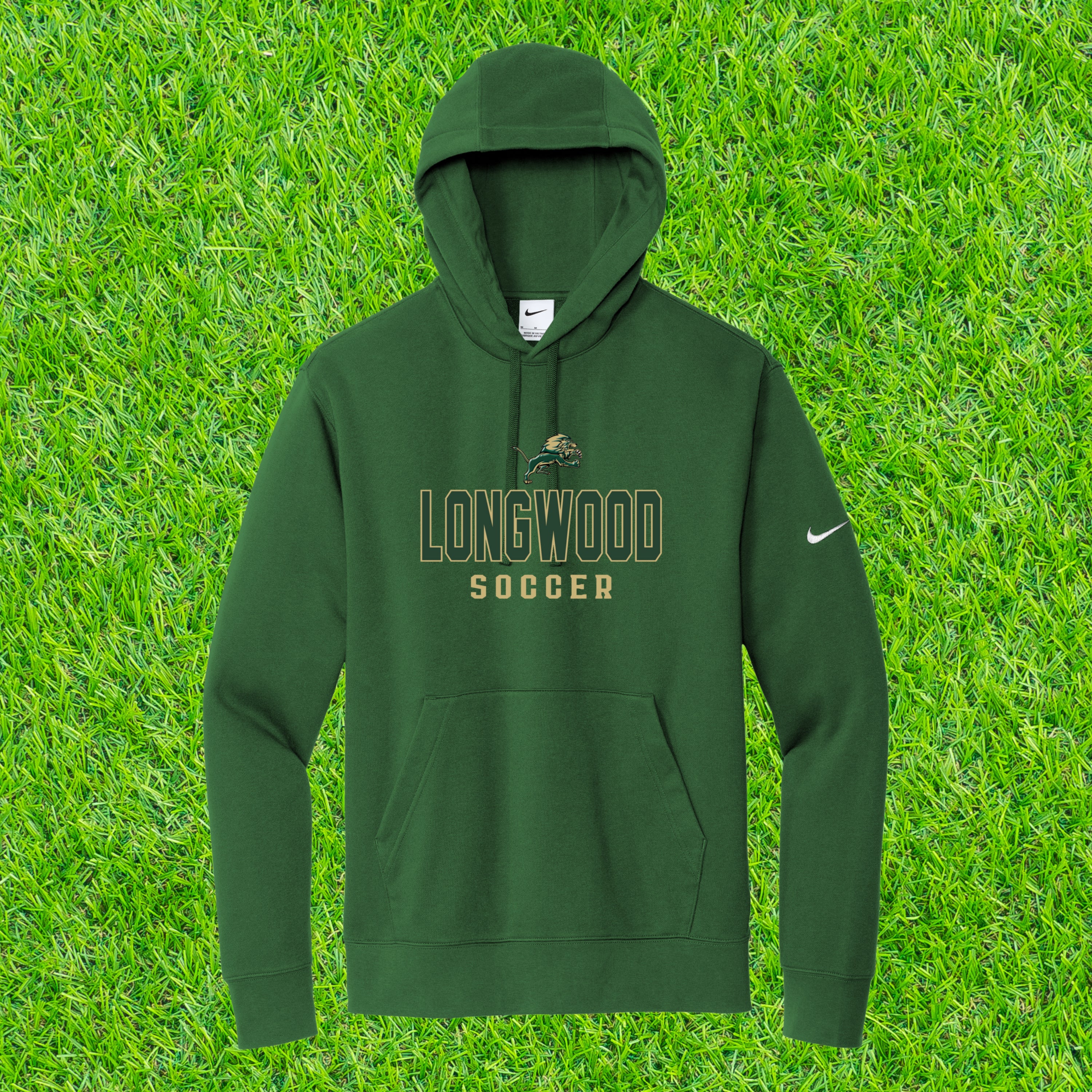 Nike Club Fleece Sleeve Swoosh Pullover Hoodie