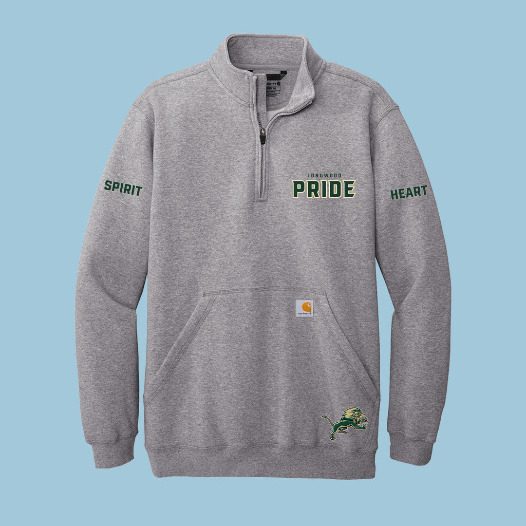 Carhartt® Midweight 1/4-Zip Mock Neck Sweatshirt LJHS YB