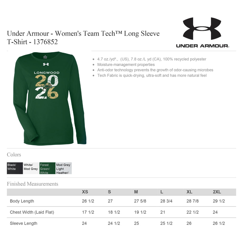 Under Armour Women's Team Tech™ Long Sleeve T-Shirt