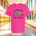 Sixty Seven School Days - Holiday Tree & Hat T-Shirt