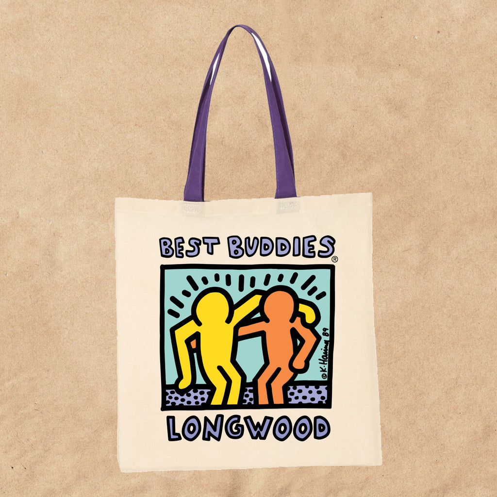 Best Buddies Tote with Contrast-Color Handles