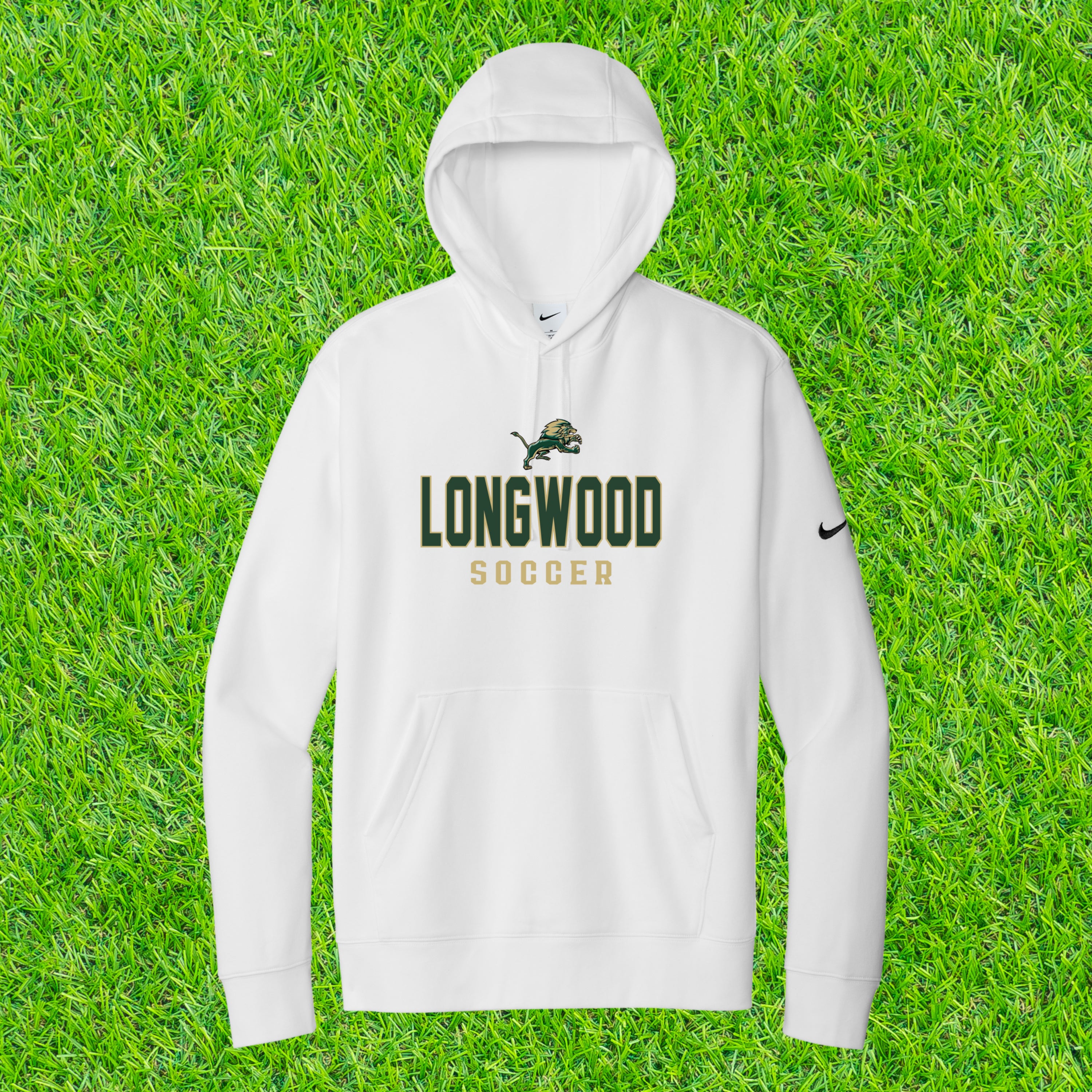 Nike Club Fleece Sleeve Swoosh Pullover Hoodie