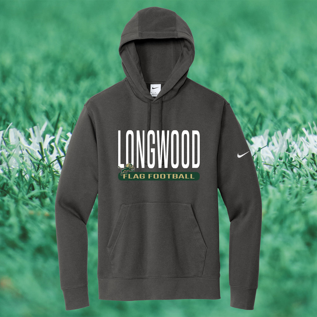 Nike Club Fleece Sleeve Swoosh Pullover Hoodie - FLAG FOOTBALL