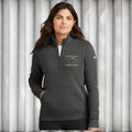 Nike Women's Club Fleece Sleeve Swoosh 1/2-Zip