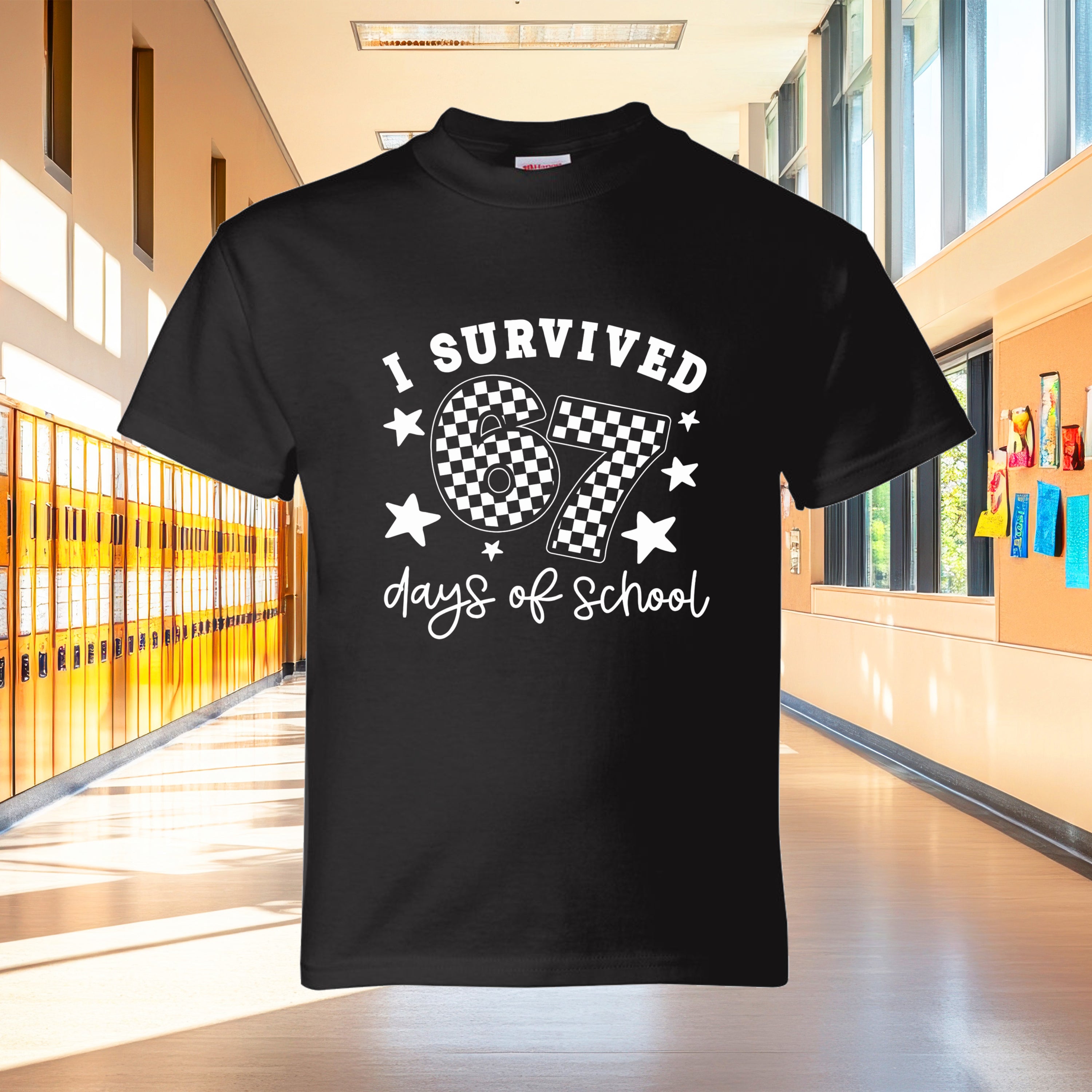 Sixty Seven School Days - Star T-Shirt