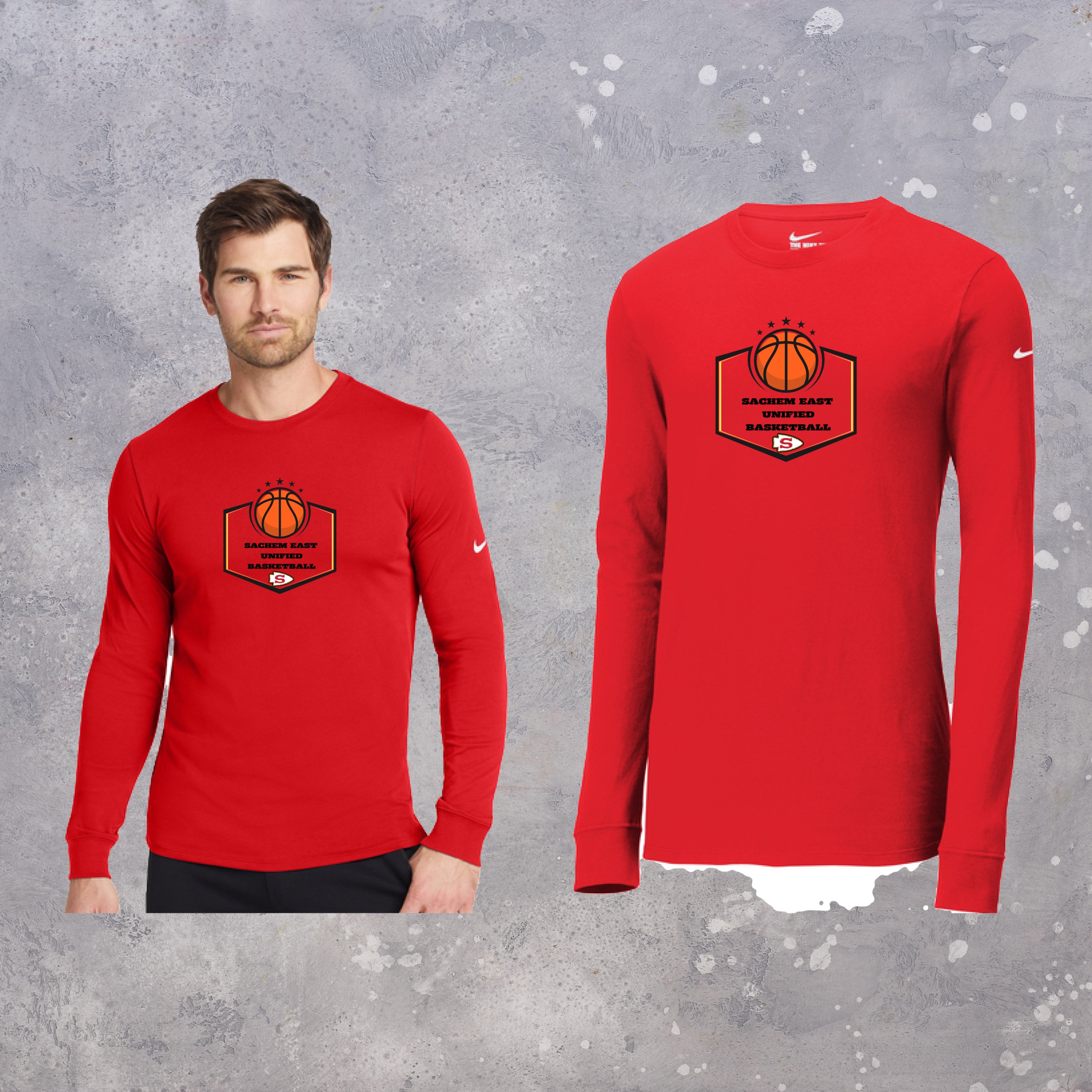 Nike Dri-FIT Cotton/Poly Long Sleeve Tee