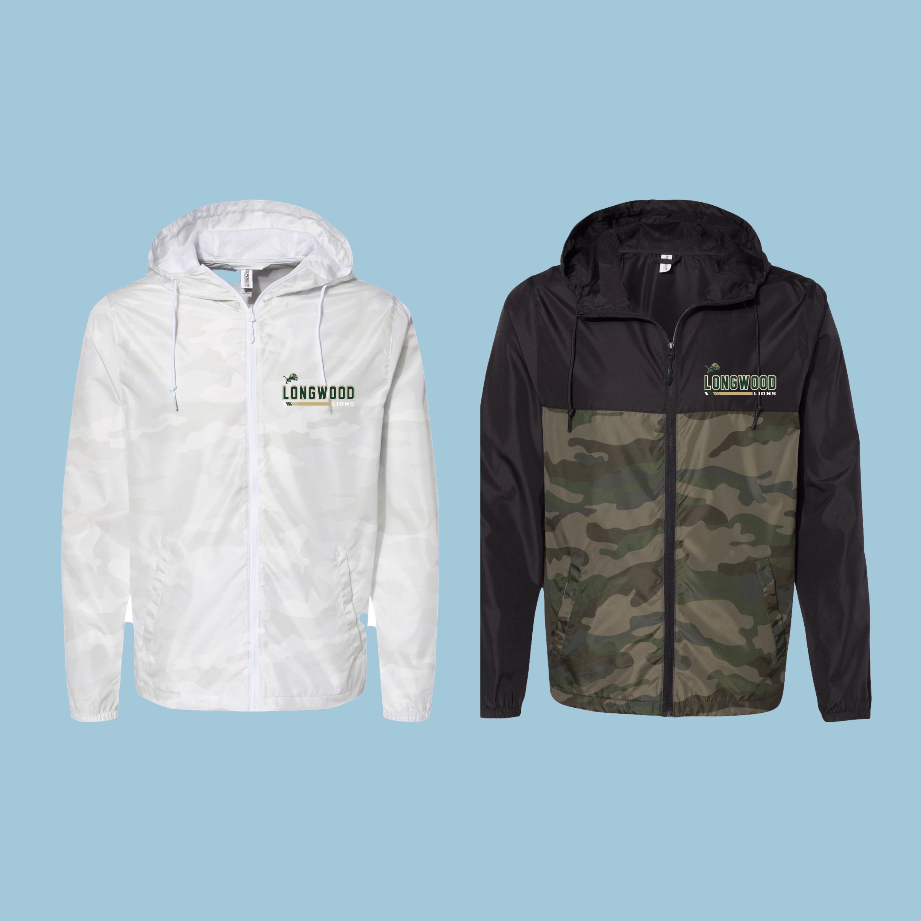 Lightweight Windbreaker Full-Zip Jacket LJHS YB
