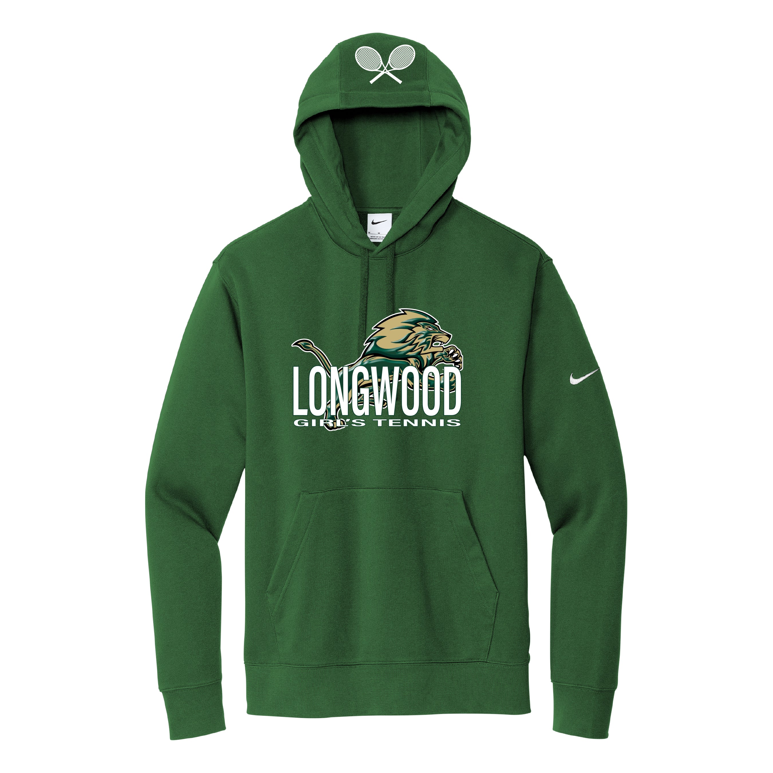 Nike Club Fleece Sleeve Swoosh Pullover Hoodie