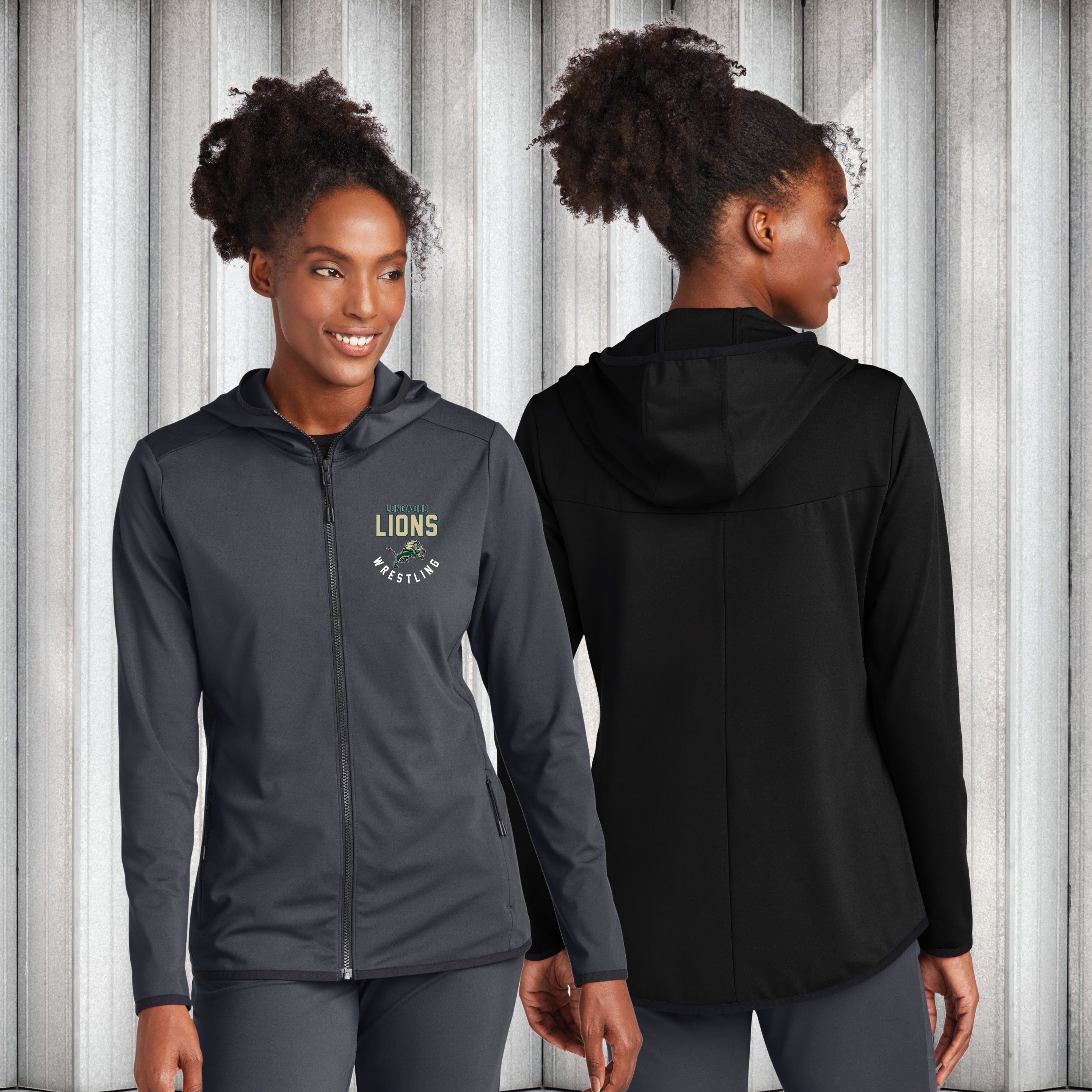 Sport-Tek® Circuit Hooded Full-Zip - Women