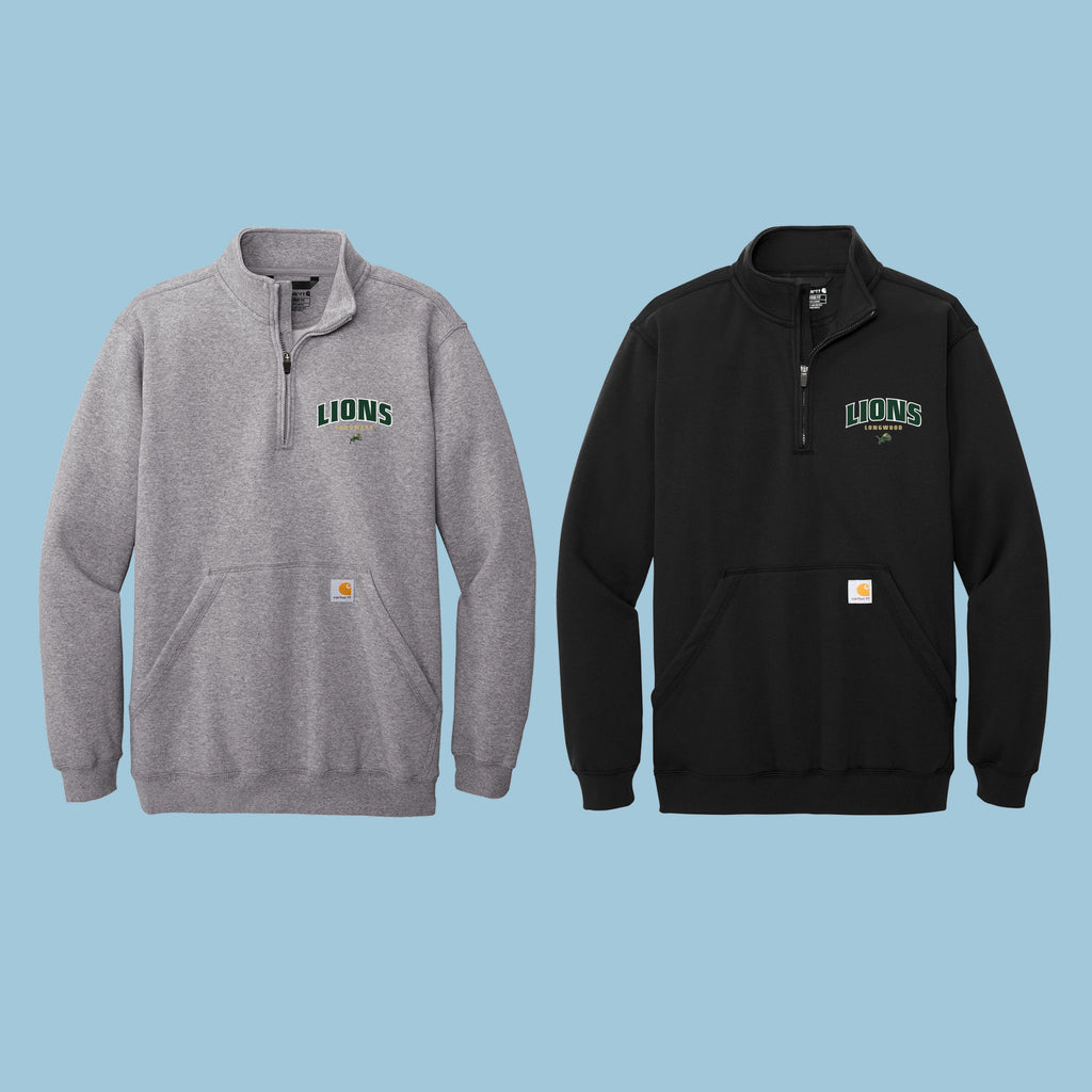 Carhartt® Midweight 1/4-Zip Mock Neck Sweatshirt LJHS YB