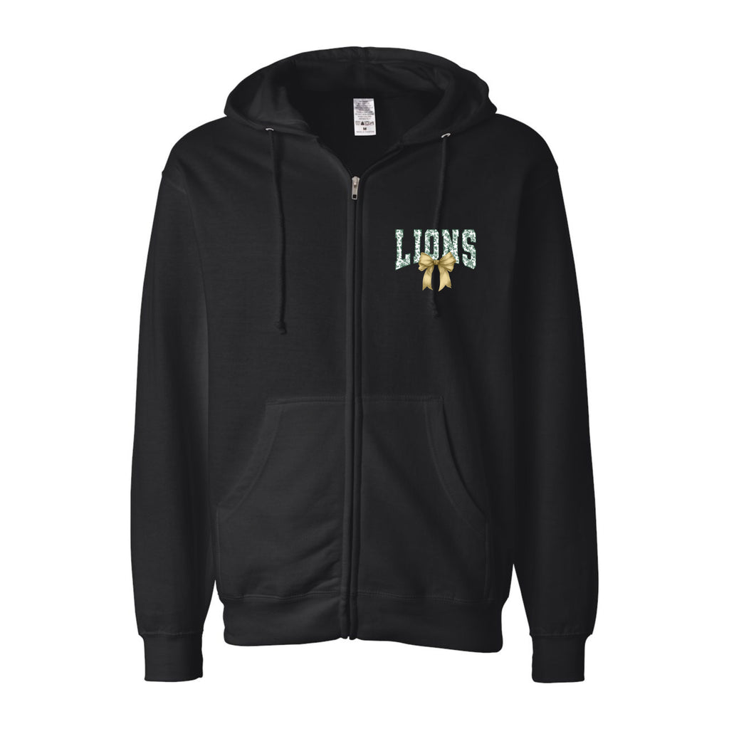 Unisex Midweight Full-Zip Hooded Sweatshirt LJHS YB
