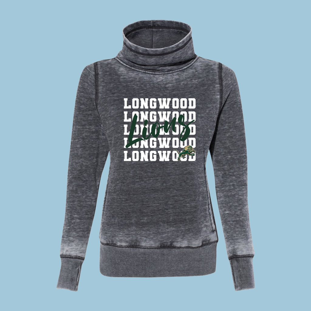 Women’s Zen Fleece Cowl Neck Sweatshirt LJHS YB