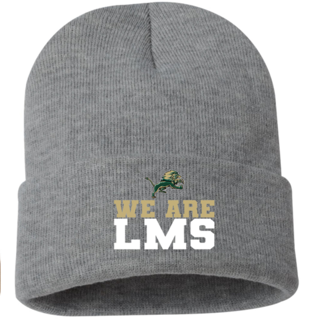 12" Solid Cuffed Beanie