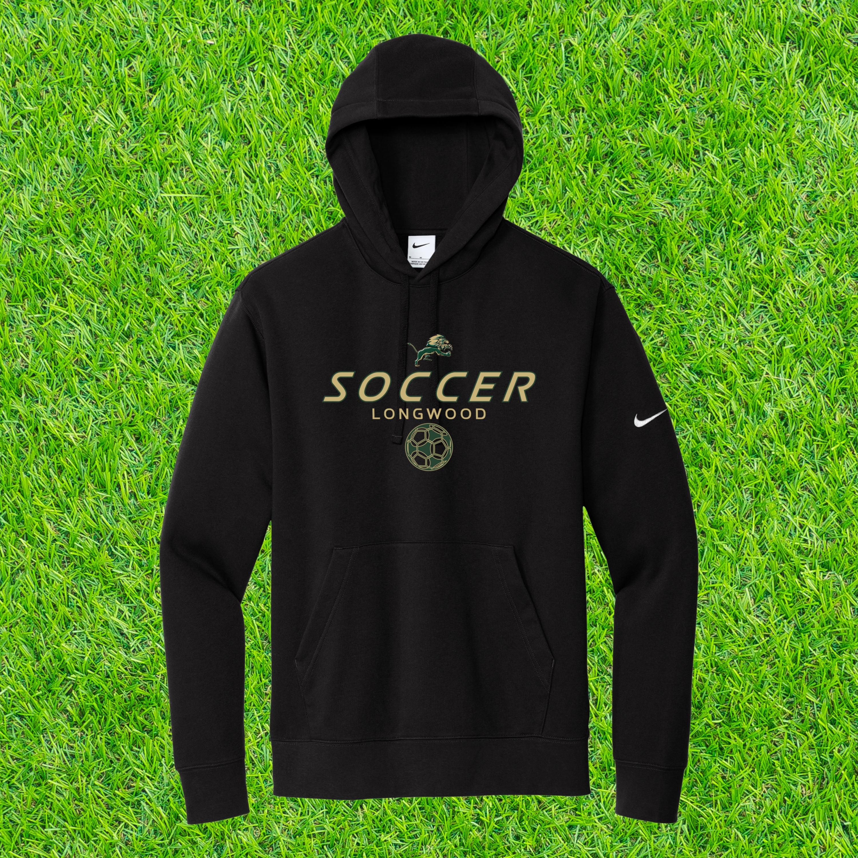 Nike Club Fleece Sleeve Swoosh Pullover Hoodie