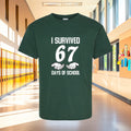Sixty Seven School Days - Hands T-Shirt - LMS School Store