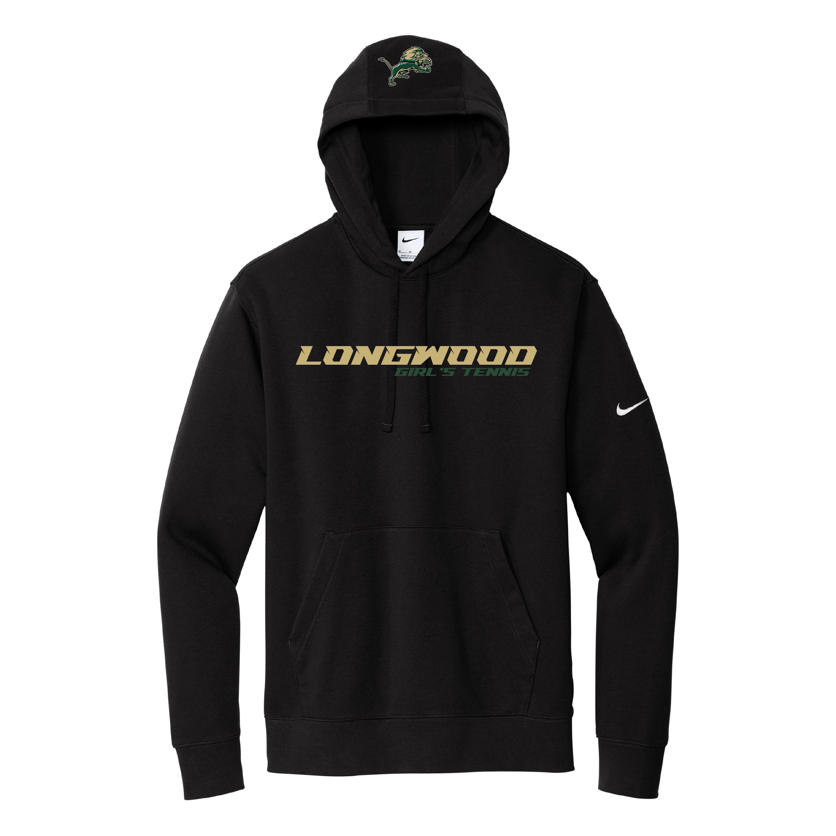 Nike Club Fleece Sleeve Swoosh Pullover Hoodie