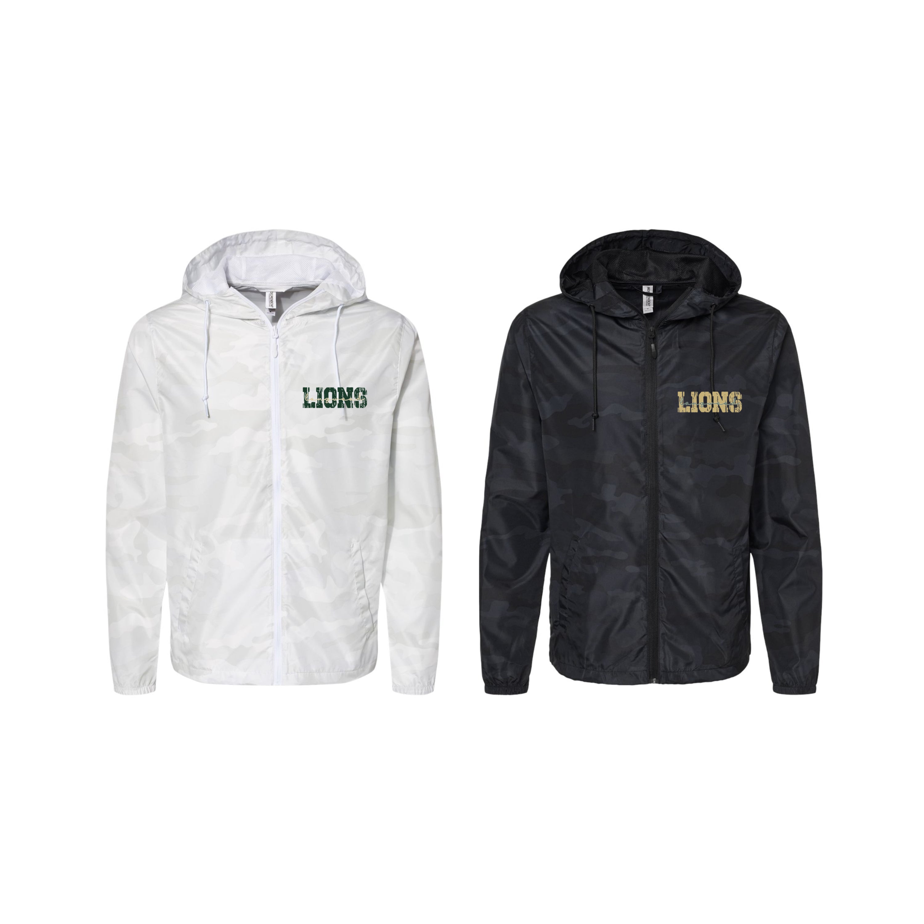Lightweight Windbreaker Full-Zip Jacket LJHS YB