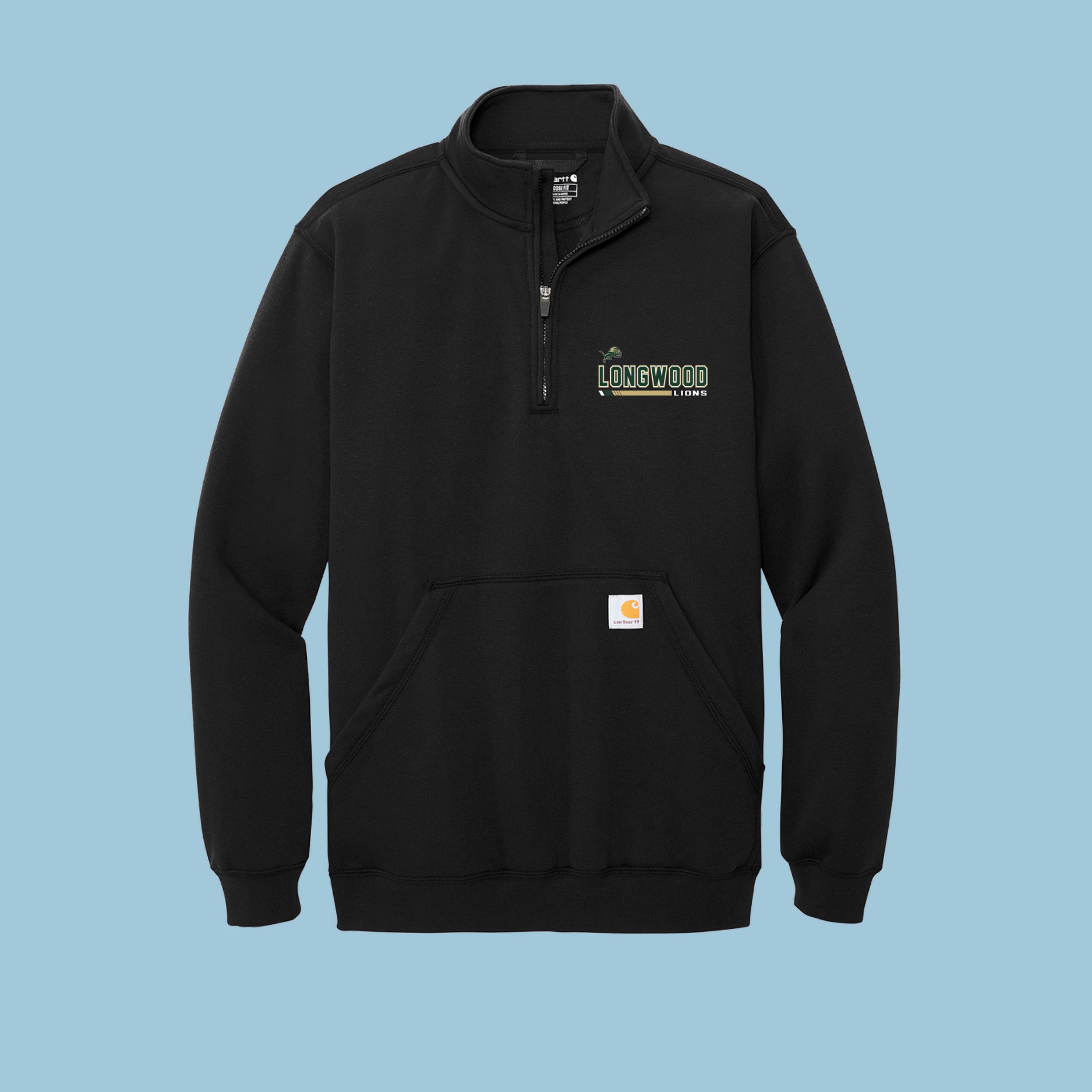 Carhartt® Midweight 1/4-Zip Mock Neck Sweatshirt LJHS YB