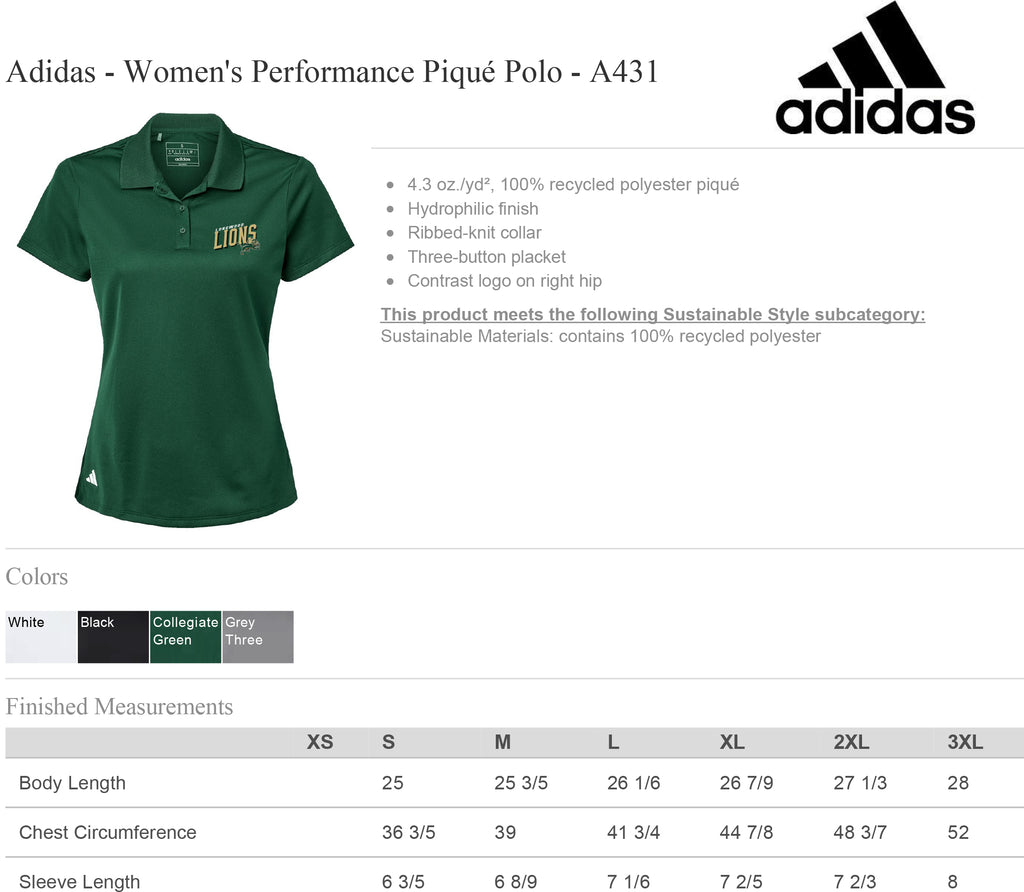 Adidas Women's Performance Polo