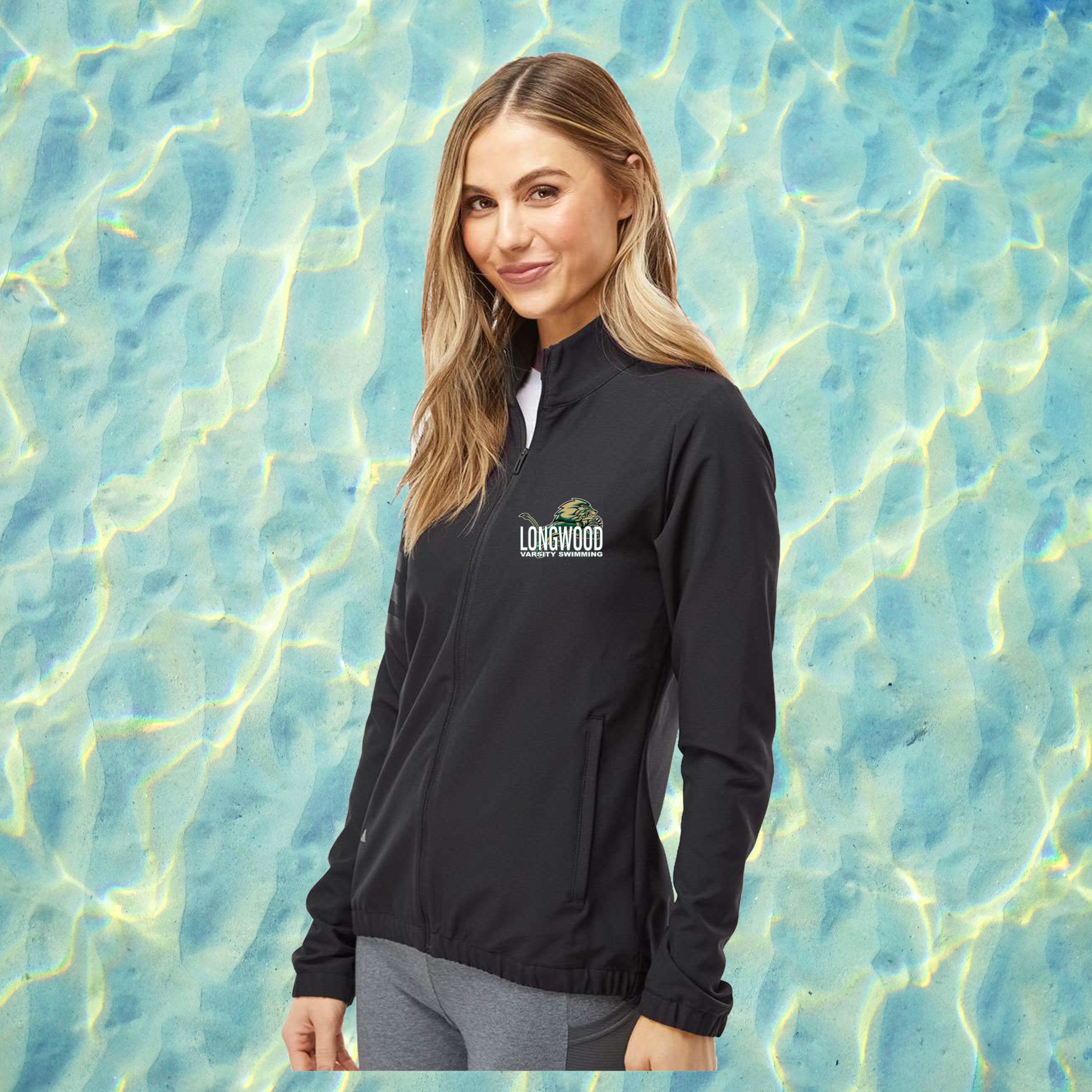 Adidas Women's Wind Resistant Full-Zip Jacket