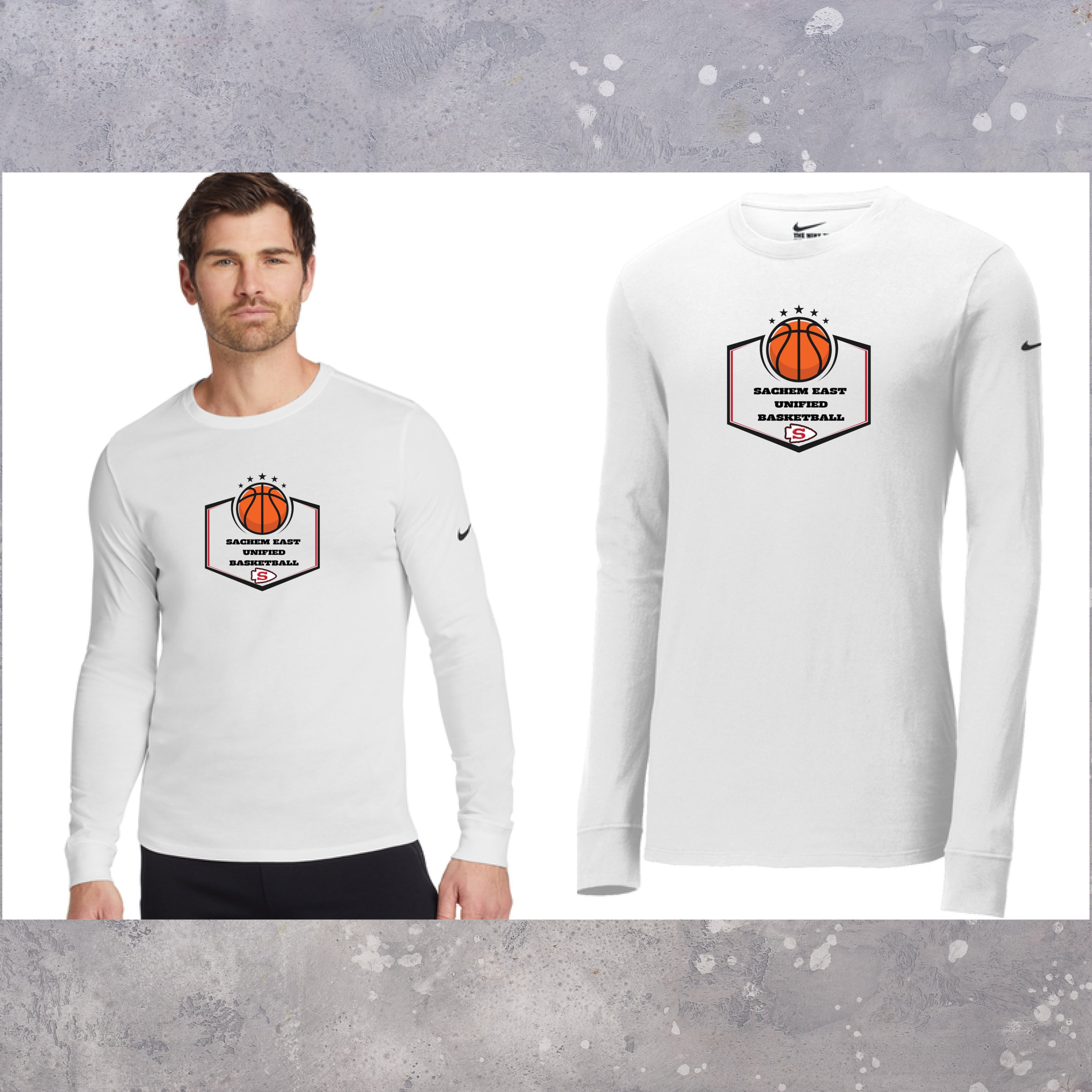 Nike Dri-FIT Cotton/Poly Long Sleeve Tee