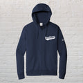 Adult Nike Club Fleece Sleeve Swoosh Full-Zip Hoodie