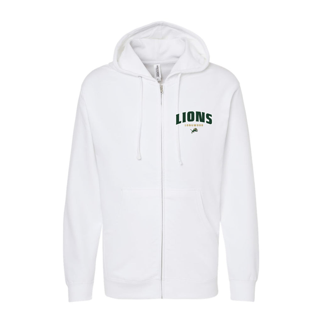 Unisex Midweight Full-Zip Hooded Sweatshirt LJHS YB