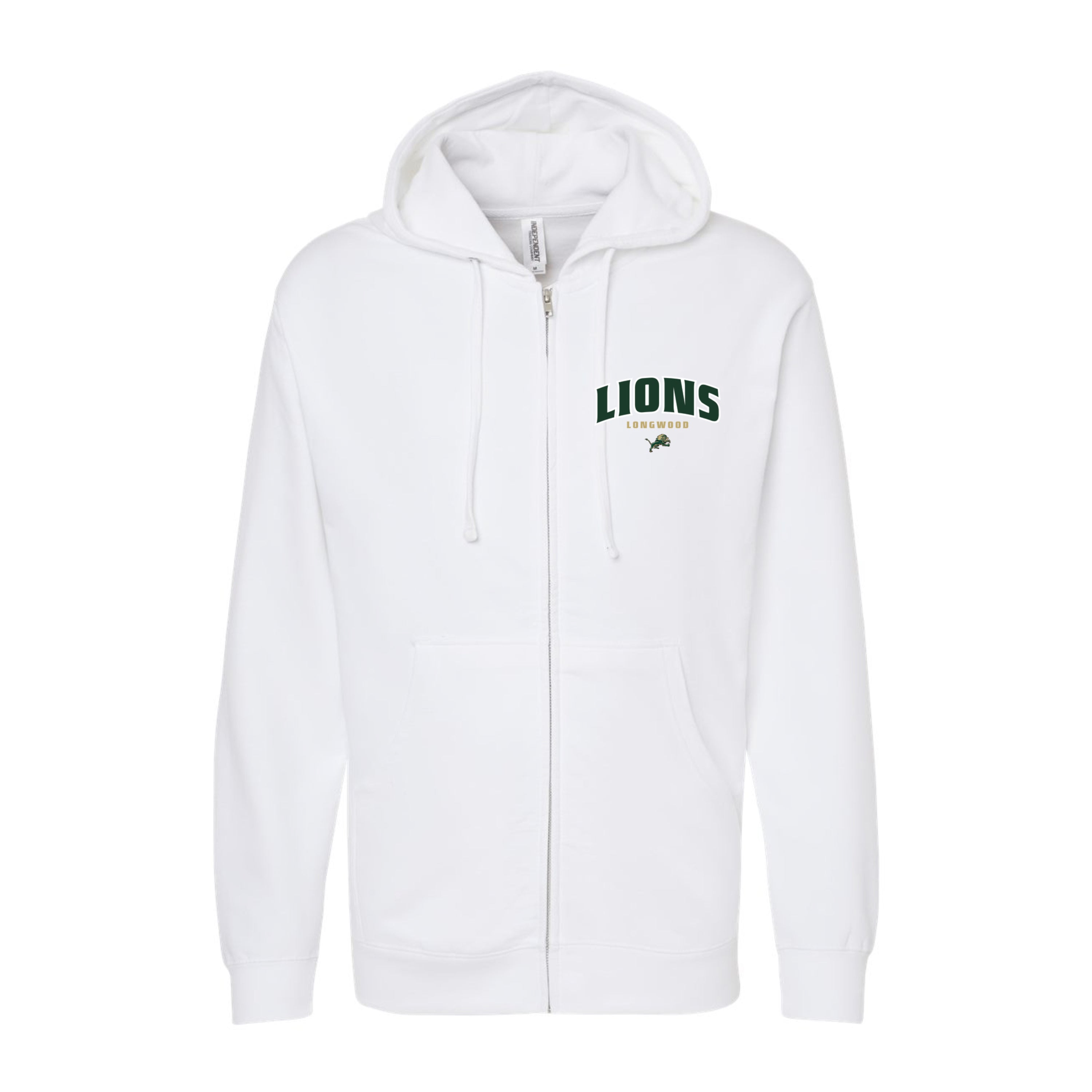 Unisex Midweight Full-Zip Hooded Sweatshirt LJHS YB