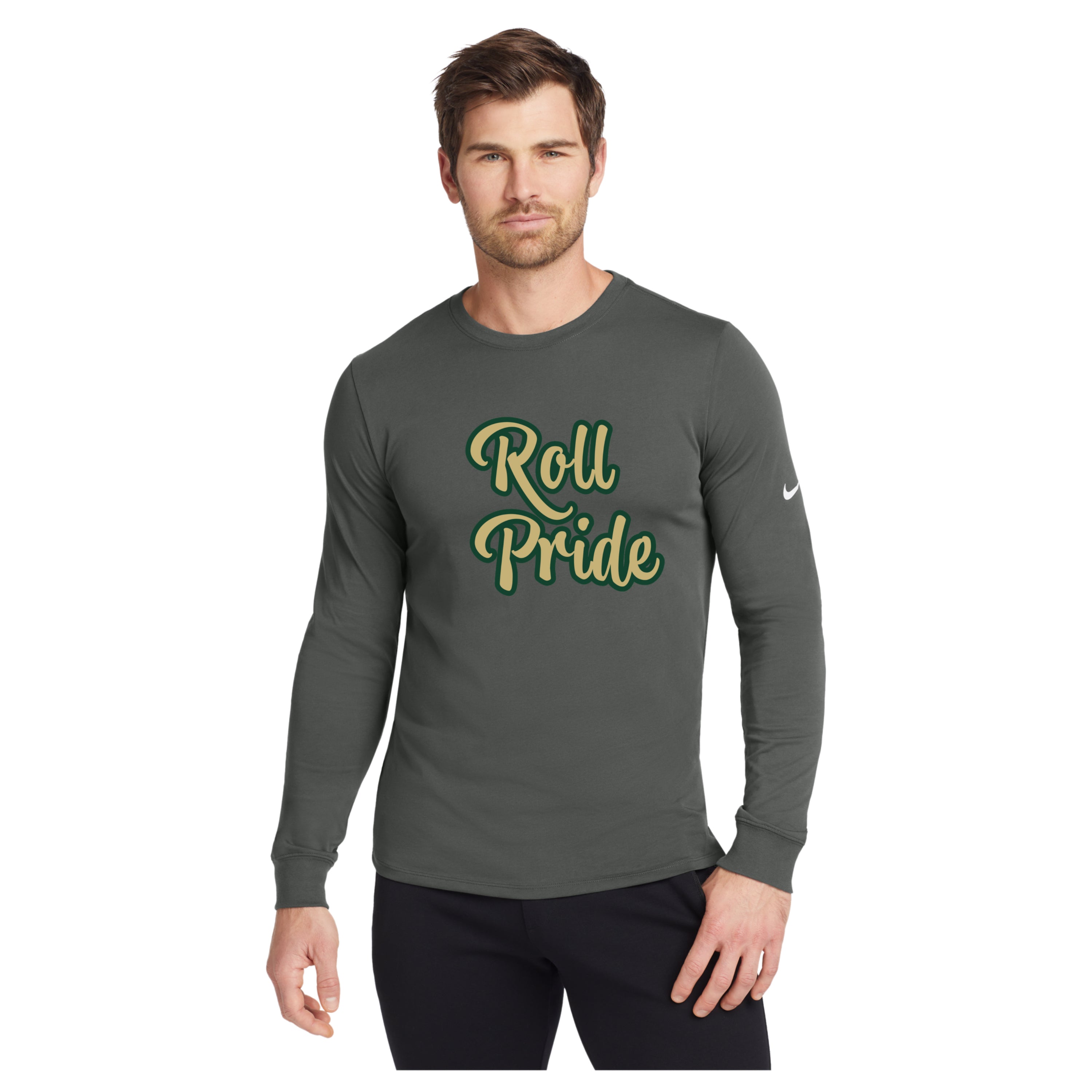 Roll Pride - Nike Dri-FIT Cotton/Poly Long Sleeve Tee