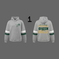 Color Block Varsity Hoodie - JHS Yearbook