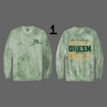 Color Blast Crewneck Sweatshirt (FERN) - JHS Yearbook