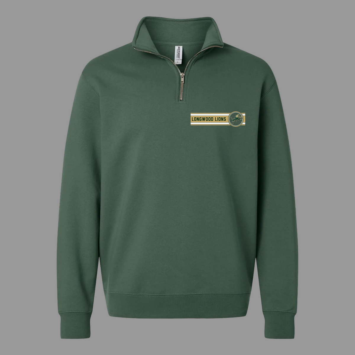Unisex Midweight Quarter-Zip Pullover - Alpine Green - JHS Yearbook