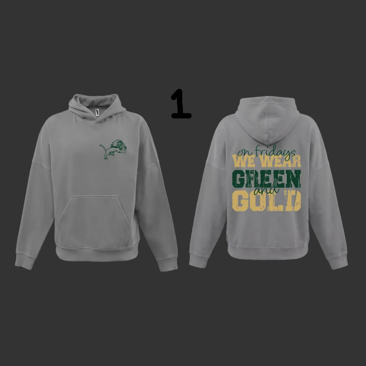 Saltwash Hoodie (GRAY MIST) - JHS Yearbook