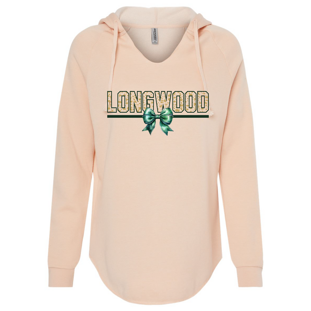 Women’s Lightweight California Wave Wash Hooded Sweatshirt - Blush - JHS Yearbook (Copy)