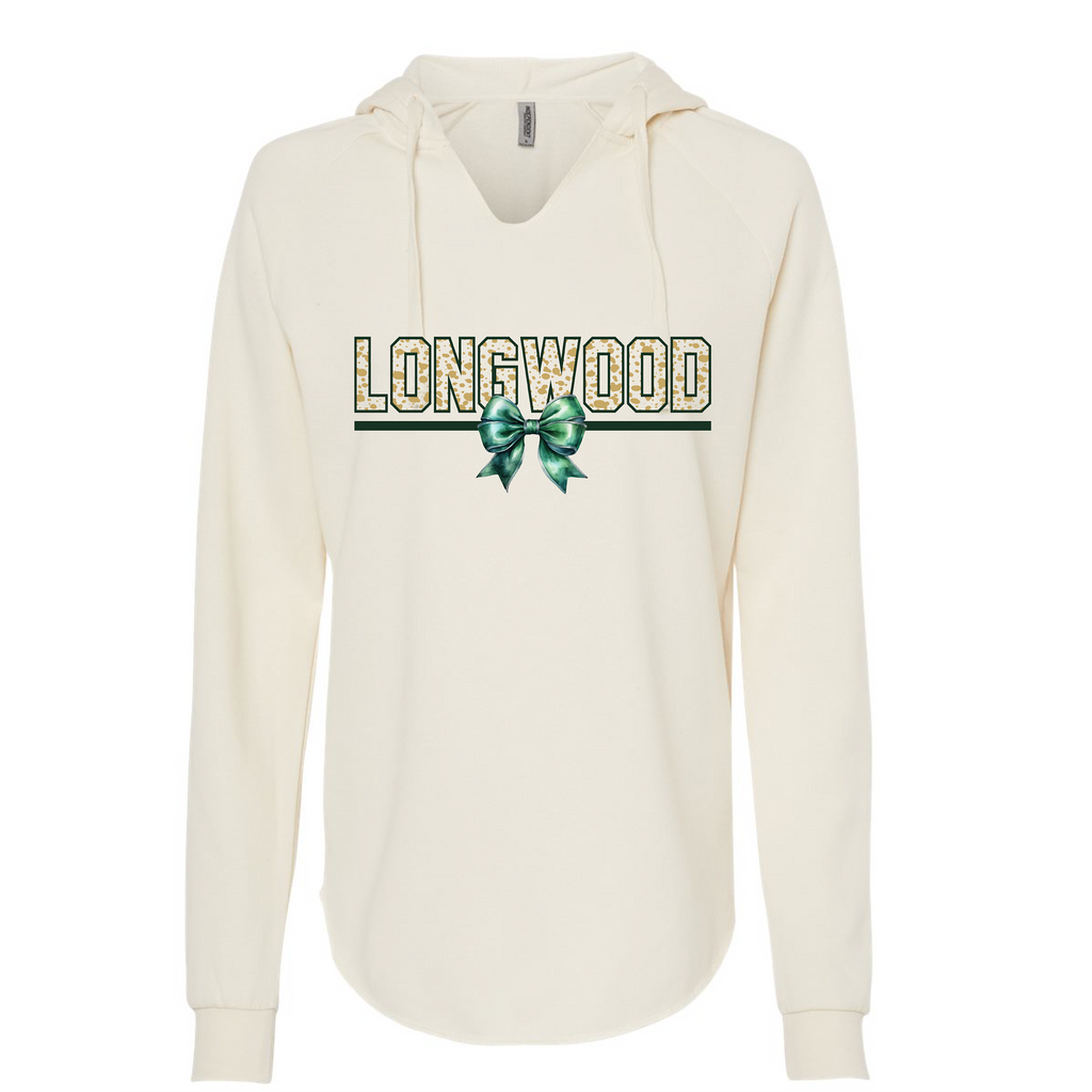 Women’s Lightweight California Wave Wash Hooded Sweatshirt - Bone - JHS Yearbook