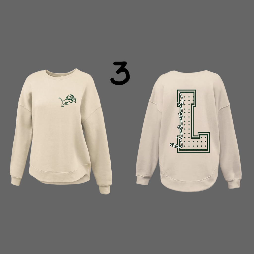 Curve Bottom Crew (BEIGE) - JHS Yearbook