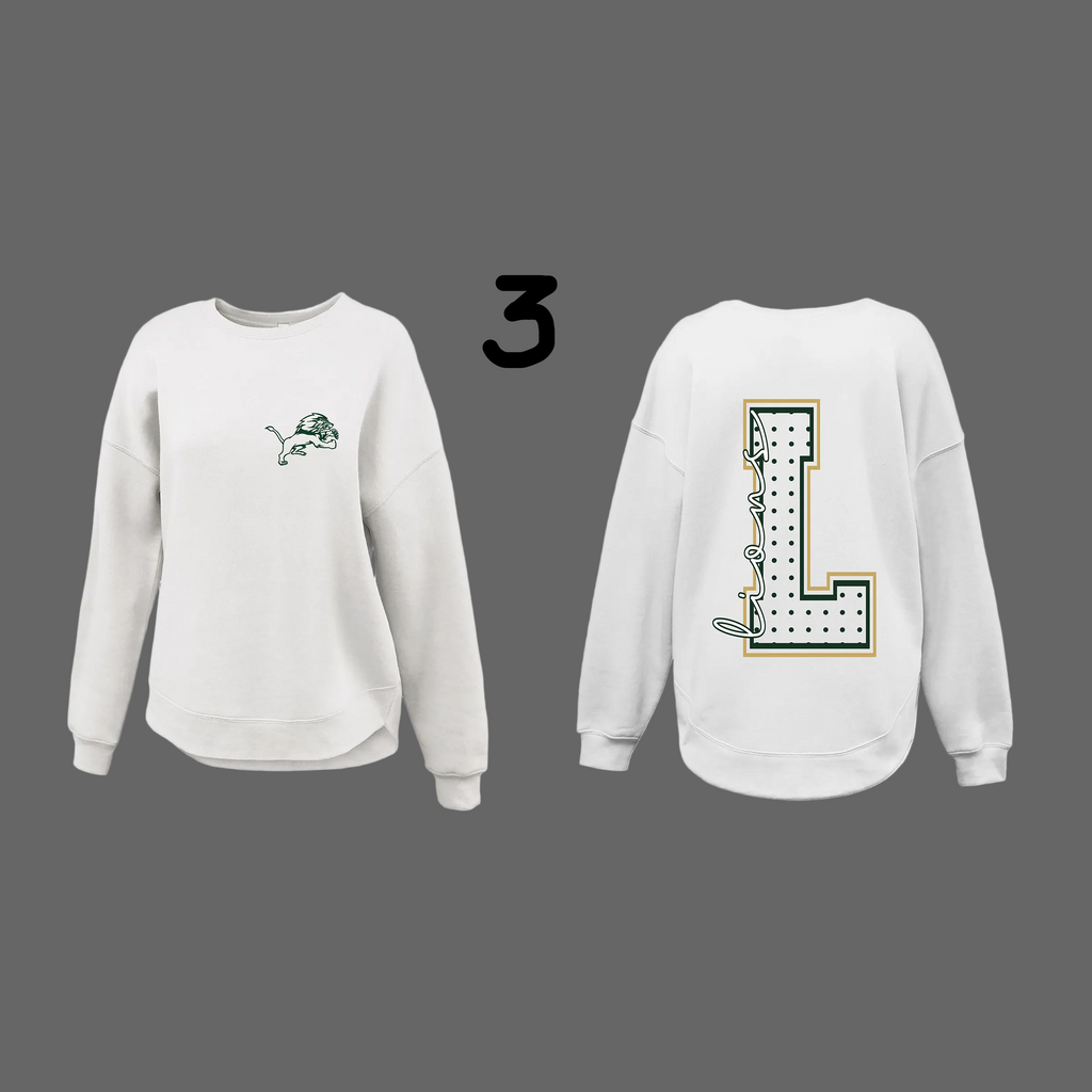Curve Bottom Crew (WHITE) - JHS Yearbook