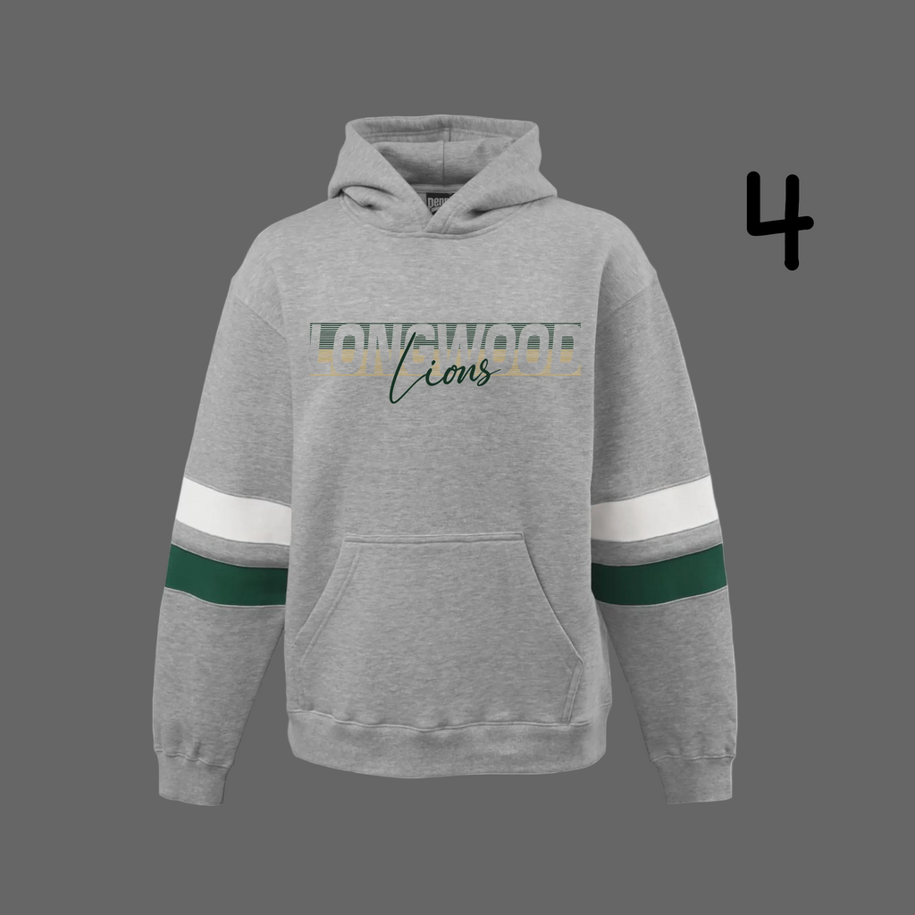 Color Block Varsity Hoodie - JHS Yearbook