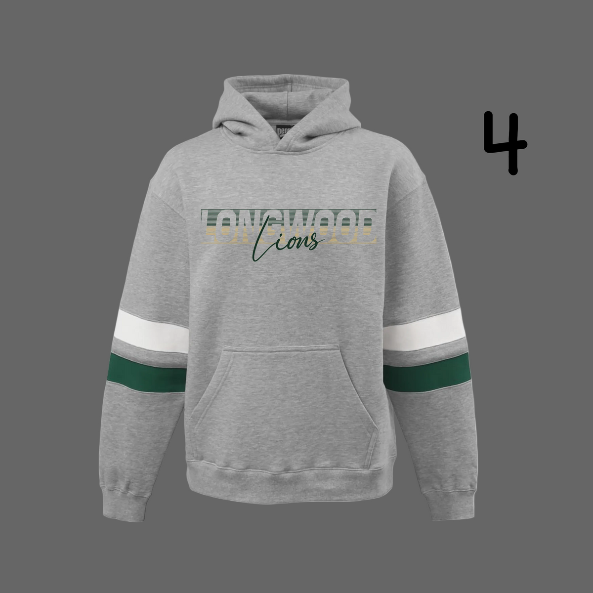 Color Block Varsity Hoodie - JHS Yearbook