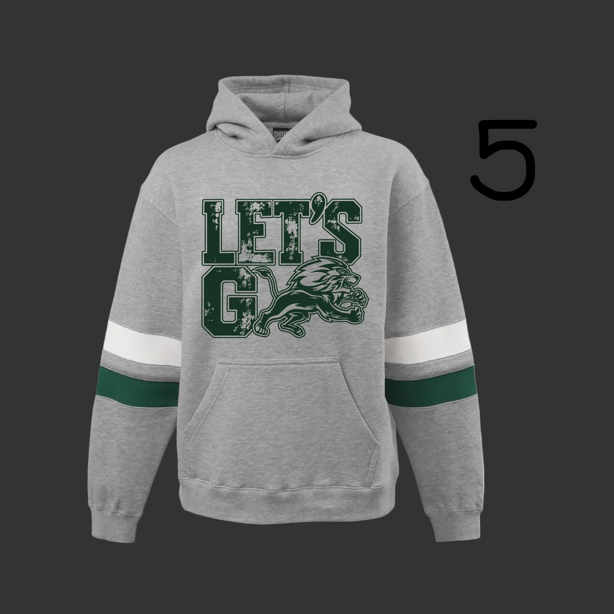 Color Block Varsity Hoodie - JHS Yearbook