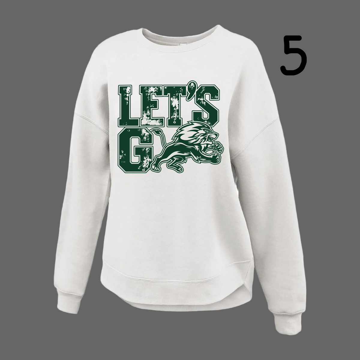 Curve Bottom Crew (WHITE) - JHS Yearbook