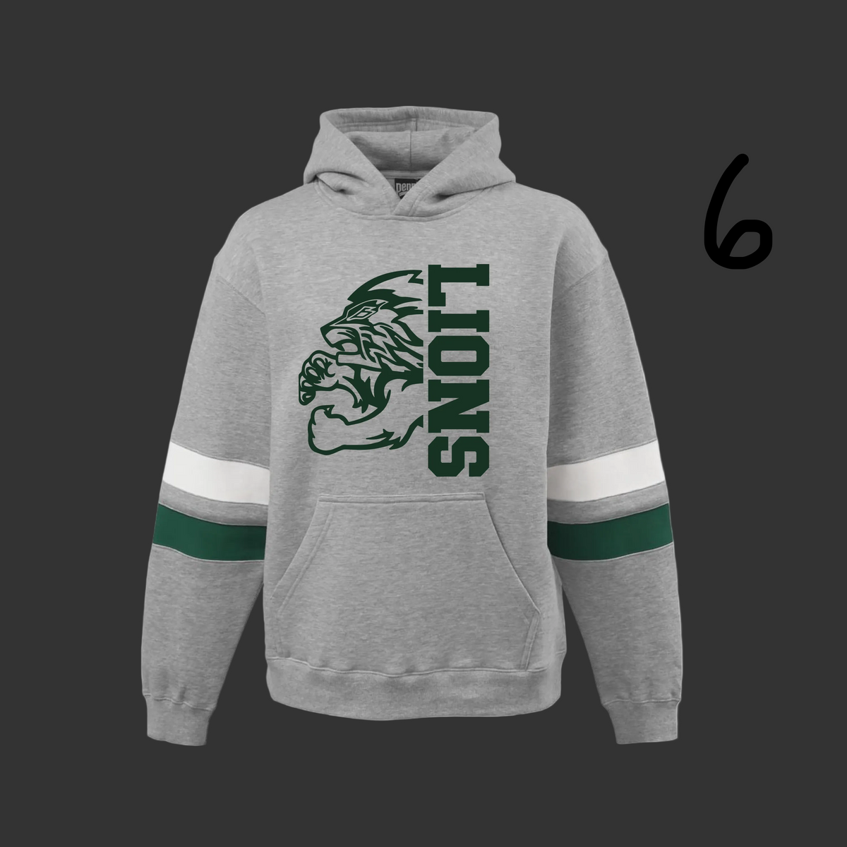 Color Block Varsity Hoodie - JHS Yearbook