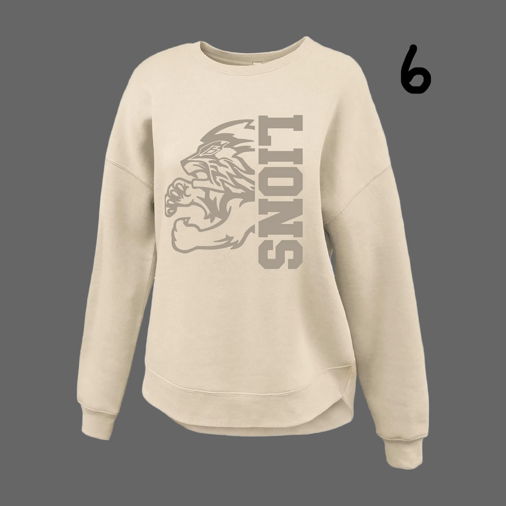 Curve Bottom Crew (BEIGE) - JHS Yearbook