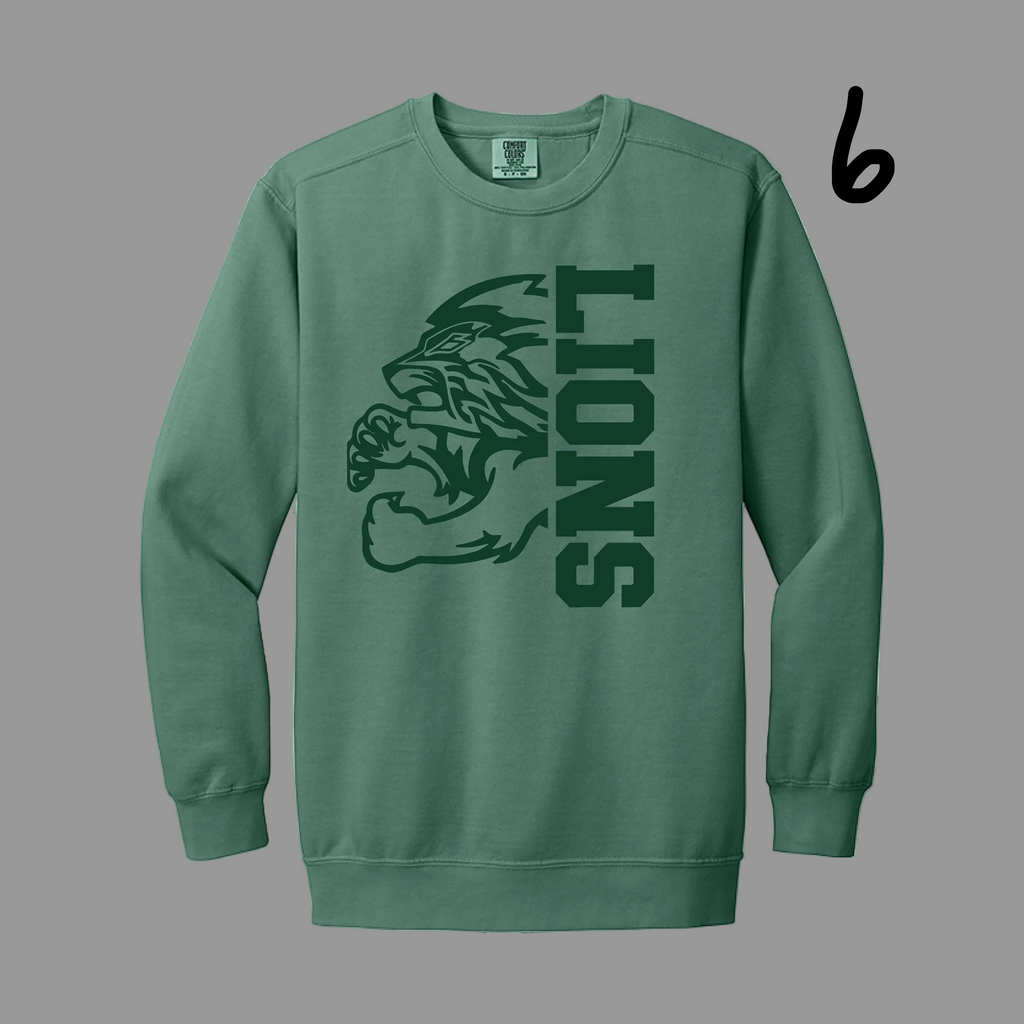 Heavyweight Ring Spun Long Sleeve Tee (LIGHT GREEN) - JHS Yearbook