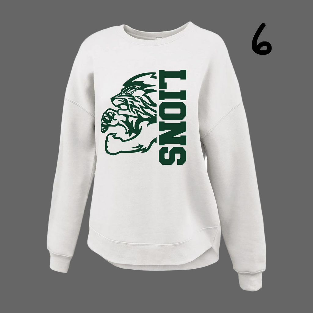 Curve Bottom Crew (WHITE) - JHS Yearbook