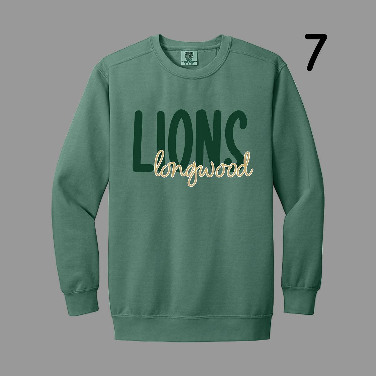Heavyweight Ring Spun Long Sleeve Tee (LIGHT GREEN) - JHS Yearbook