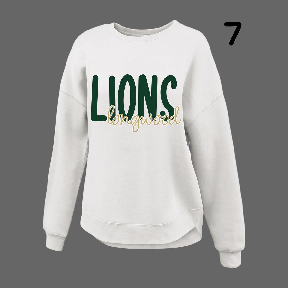 Curve Bottom Crew (WHITE) - JHS Yearbook