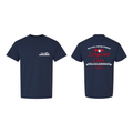 Blue "Pride & Remembrance"  Dryblend T-Shirt